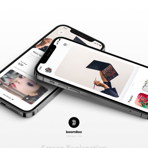 Ultra Minimalistic Ecommerce App Design by boomBox