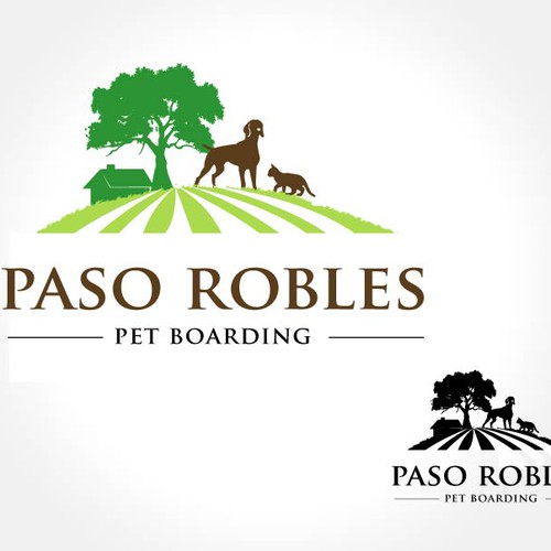 Create the next logo for Paso Robles Pet Boarding Réalisé par Ranita