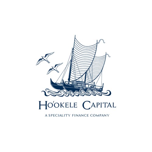 Design a modern, refined, sophisticated, luxurious, Hawaiian-style logo Design by d△design