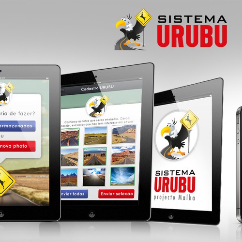 Sistema Urubu (Vulture System) Android Mobile App Design required Design réalisé par BobbyLex