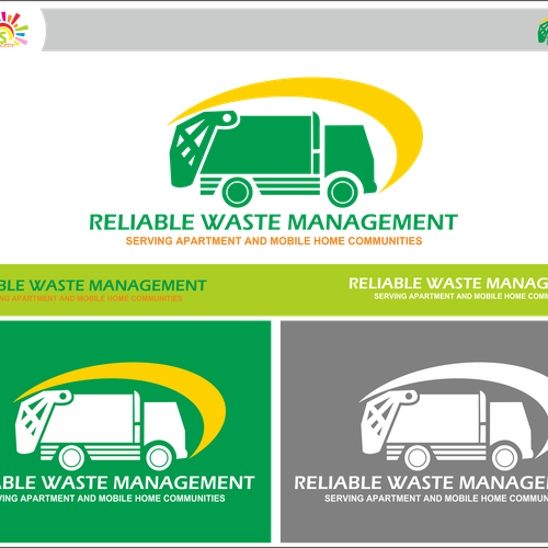 logo for RELIABLE WASTE MANAGEMENT | Logo design contest