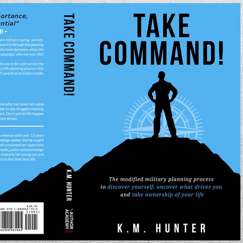 Design my book cover to Take Command! Design by Platinumedia