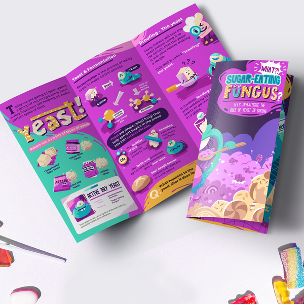 What?! Sugar Eating Fungus? [Tri-Fold Infographic Flyer]
