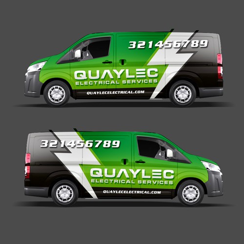 NEW Vehicle art work design Electrical Contractor Design by Tanny Dew ❤︎
