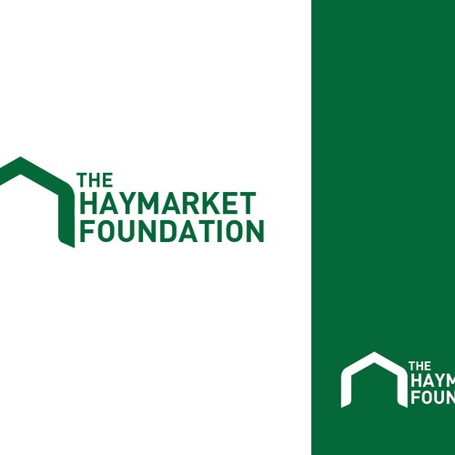 logo for The Haymarket Foundation Design by Bob Ray