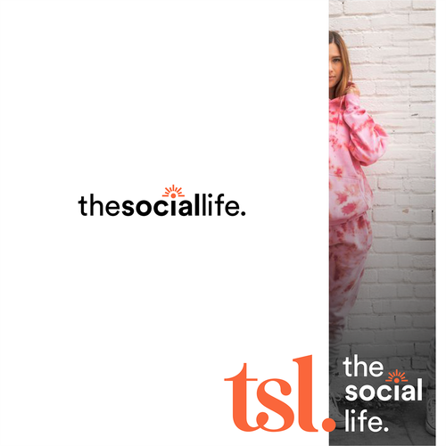 College trendy female apparel company logo - The Social Life Design by malikera