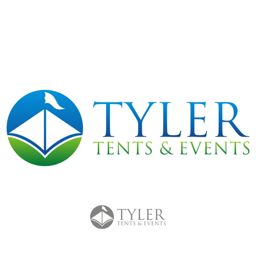 Create a Tent & party logo for Tyler Tents & Events Design by BL4CKMOR3™