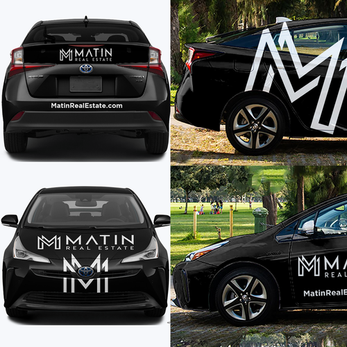 Luxury Real Estate Firm Prius Wrap Design by theANUNGs