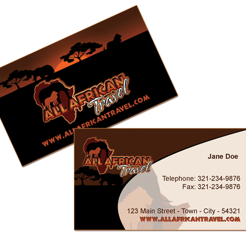 $150 - Logo, Exciting New African Travel Agency Design by illumina