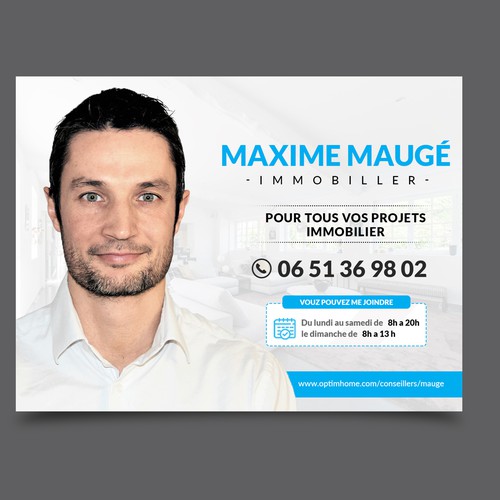 Cartelería propuesta en el concurso por Sankkartist