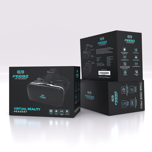 コンペ「Box packaging for virtual reality headset」のデザイン by Designbaharbdさん 