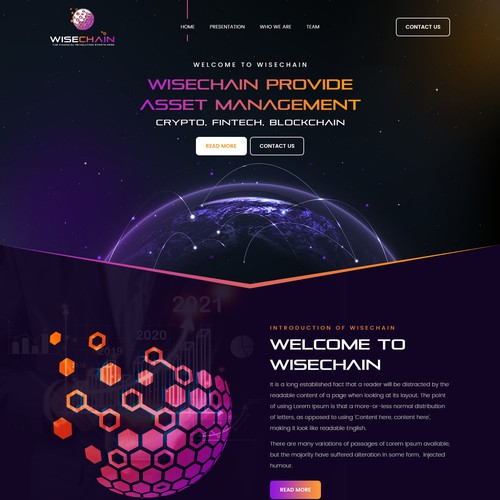 Looking for a design of two web pages Design by Webwooter™
