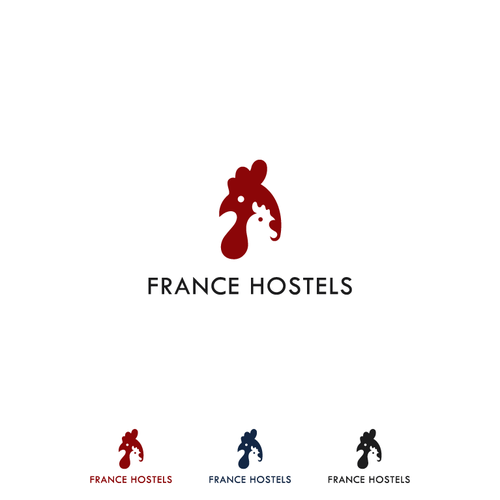 Create a corporate identity for a new french hostel operator Design by visualqure