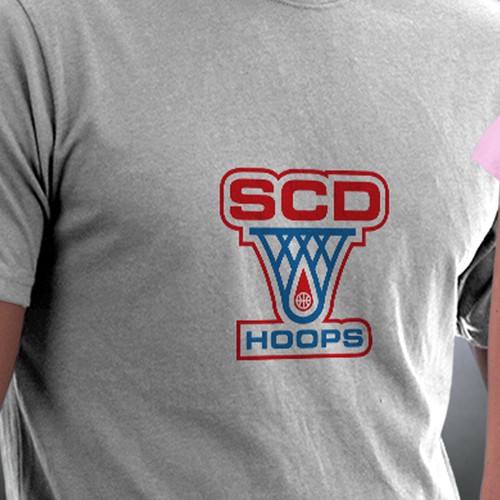 Basketball Logo for Team 'SCD Hoops' - Your Winning Logo Featured on Major Sports Network Design by Affineer