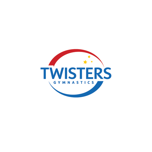 Twister Gymnastics Logo Rebrand - Modern, Exciting, Clean Logo Update for Kids Gymnastics Facility Design by Vinzsign™