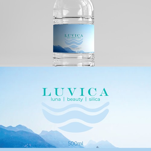 Label design for [beauty mineral water] for women Design by Mamun's_Creation