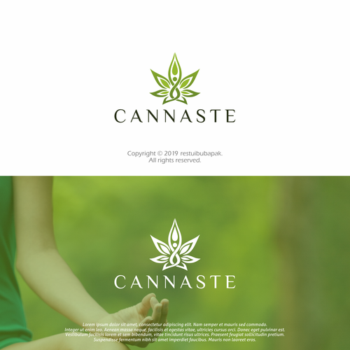 Cannaste needs a powerful logo Design por restuibubapak