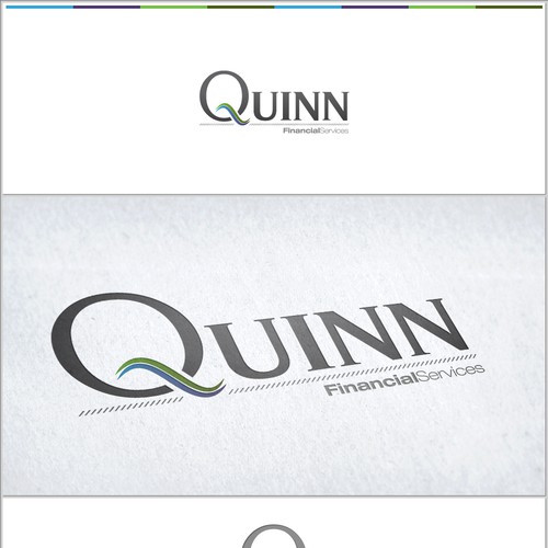 Quinn needs a new logo and business card デザイン by Andrei Cosma