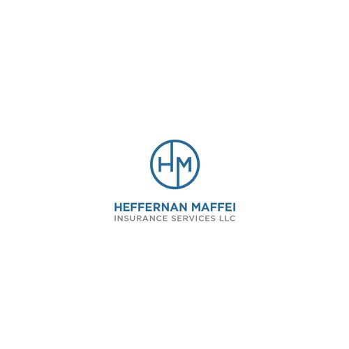 Heffernan Maffei Insurance Services Logo Design Design by Boldpen