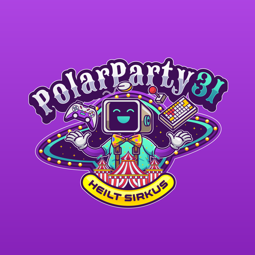 Logo for computer party Design by bayuRIP