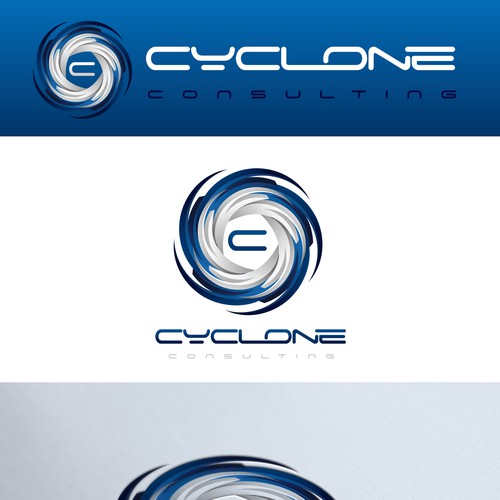 Envision & create a sleek and futuristic cyclonic (swirling) illustration for Cyclone Consulting Design by Kern