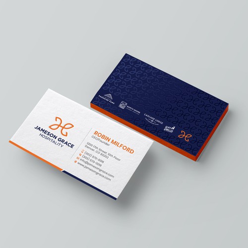 Create a modern and clean business card for a parent company with 4 subsidiaries Design by kaylee CK