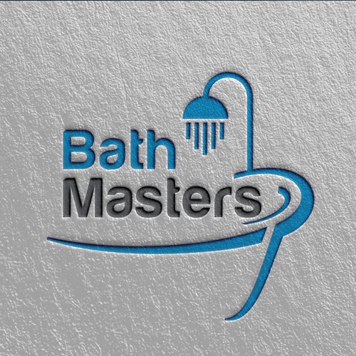 Create a Unique and easily identifiable logo for Bath Masters!! Design by DesignsTwoSixteen