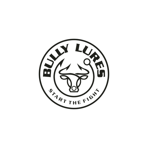 When Bulls and Lures Collide Logo Design Design by yosh_