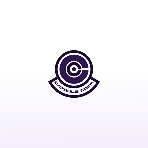 Design di Logo Capsule Corp, univers DBZ di Direwolf Design