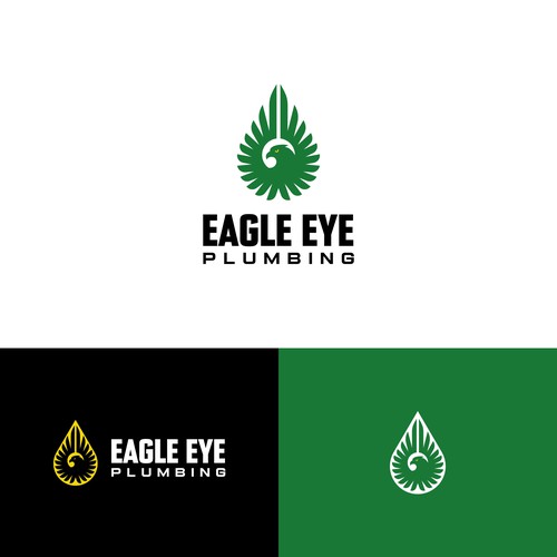 Eye catching and very marketable logo for plumbing company. The company name is Eagle Eye Plumbing Design by Yantoagri