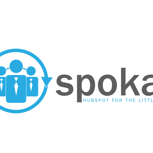 New Logo for Spokal - Hubspot for the little guy! Design by Musique!