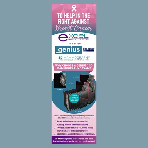 3-D Mammogram Image/Diagram Contest Design by thelembique