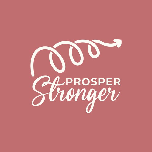 Prosper Stronger Logo Design by Julia   Fernandes