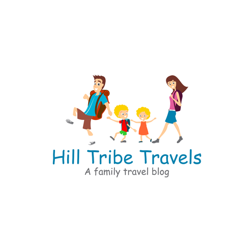 Create a fun logo for a family travel blog - for families who love ...