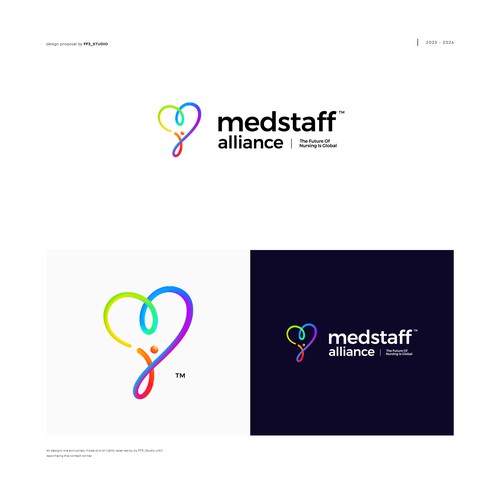 MedStaff Alliance - Logo Design by FF3 ˢᵗᵘᵈⁱᵒ