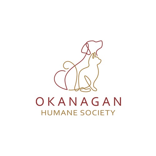 Help Animals & Design a new logo for the Okanagan Humane Society Design by Linduska