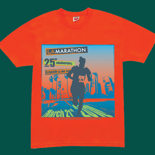 LA Marathon Design Competition Design by VD design
