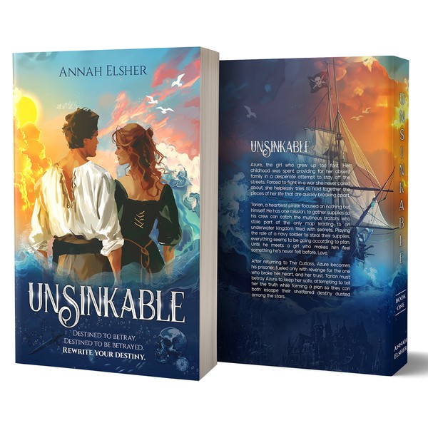 Design by MarCreative™ titled "“Unsinkable” by Annah Elsher"