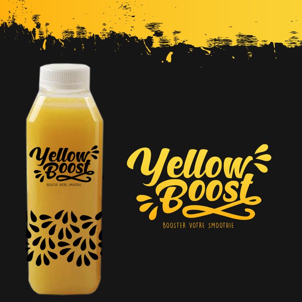 Design by Cruz Phoenix titled "yellow boost"