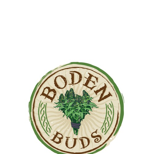 Create old world logo for viking-inspired, medical marijuana farm - "Boden Buds" Design by Mihai Basoiu