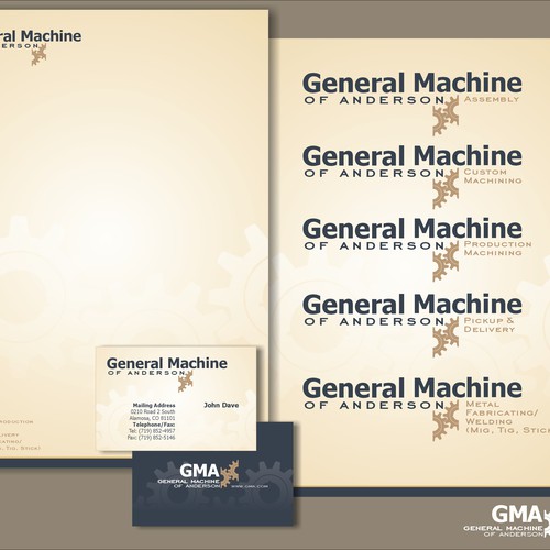 Logo Design for Machine Company - $275 for Winner Design by QKcreatives