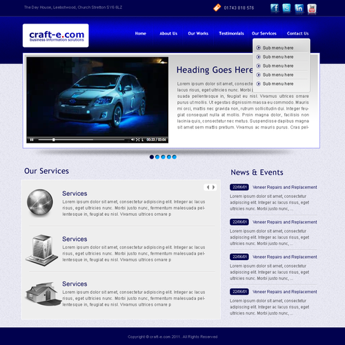 Create the next website design for craft-e.com ltd Ontwerp door DesignerDaddy