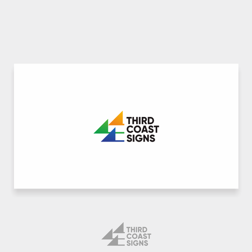 New vibrant business logo and branding for a sign making company serving Chicago Design by ntôþ