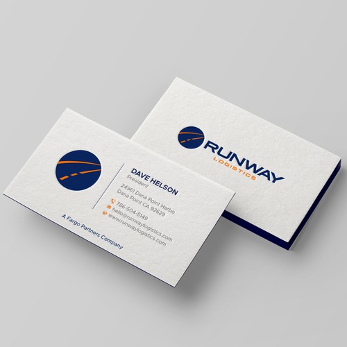 Runway Logistics Business Card Design by Taaiebah