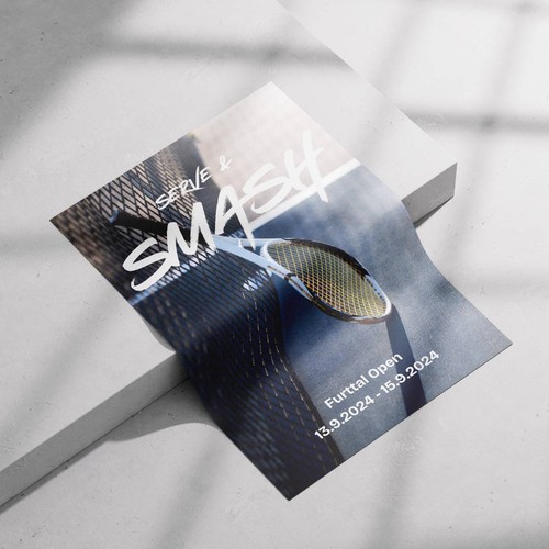 Aces & Action: Cool Flyer for a Tennis Tournament Design by umarr.graphics