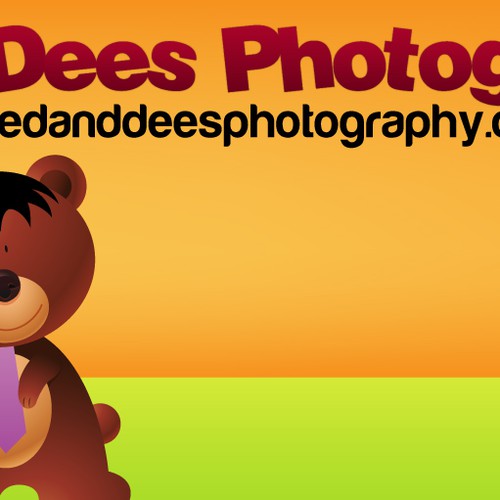 banner ad for Ted & Dees Photography Design por lukakatic