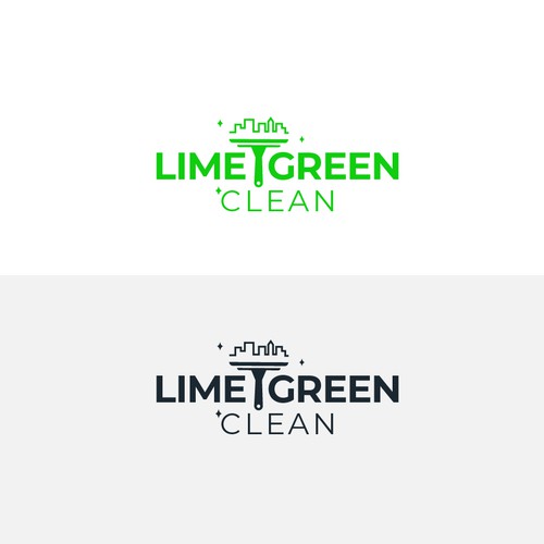 Lime Green Clean Logo and Branding Design por VBK Studio