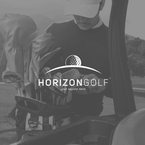 Designs Logo for a golf company that teaches golfers where to aim on