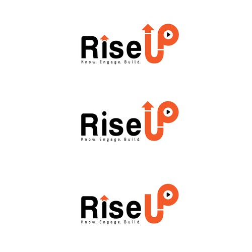 Design a motivating logo for the rise up program!