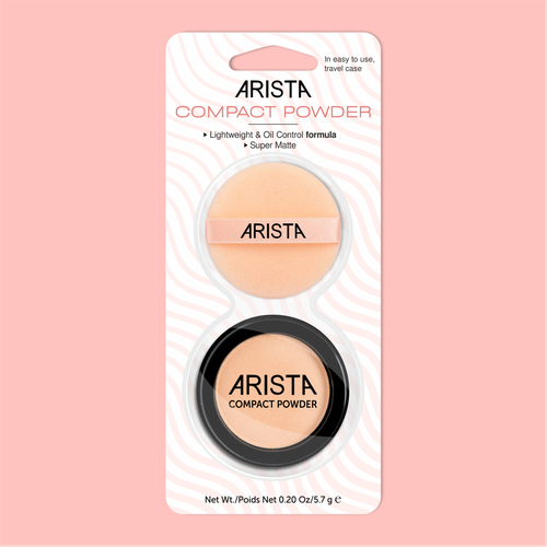 Arista Compact Powder Design by SBS GRAPHICS